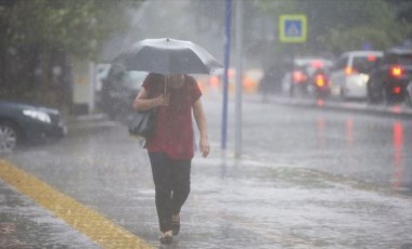 Meteoroloji'den birçok il için sağanak yağış uyarısı