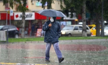 Meteoroloji'den sağanak ve kuvvetli rüzgar uyarısı