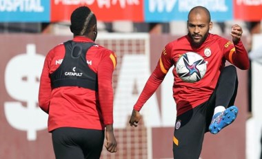 Galatasaray'da Fenerbahçe mesaisi devam etti