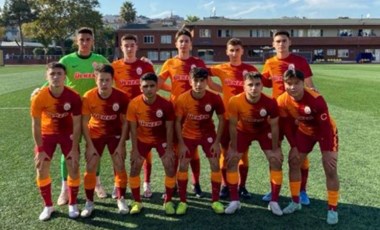 Galatasaray U17 takımı, Fenerbahçe U17'yi Beknaz ile devirdi