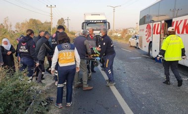 Aydın'da zincirleme trafik kazası: Çok sayıda yaralı var