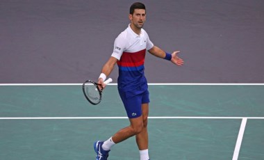 Sırp tenisçi Novak Djokovic, Sırbistan'ın galibiyetiyle çılgına döndü