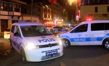 Ortaköy'de hareketli gece; silahlar patladı, 1 gözaltı