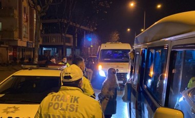 Polis fark etti; 15 gün trafikten men edildi