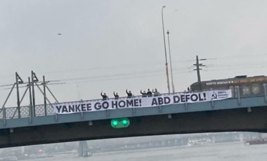 ABD savaş gemisine karşı eylem: 'Yankee Go Home!'