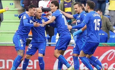 Getafe farklı kazandı, Enes Ünal gol attı