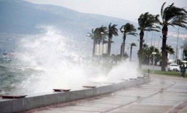 Meteorolojiden Kuzey Ege için fırtına uyarısı