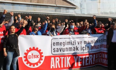 DİSK'in 'Geçinemiyoruz' eylemine valilikten engel