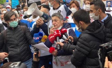 Başkentte hekimlerden Beyaz Miting