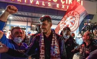 Trabzonspor’a coşkulu karşılama