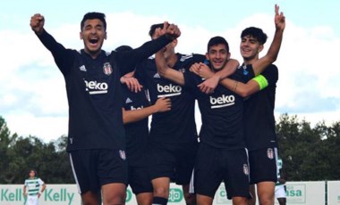 UEFA Gençlik Ligi'nde Beşiktaş U19, Sporting U19 takımını 2-1 mağlup etti