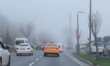 İstanbul'da yoğun sis etkisini sürdürüyor