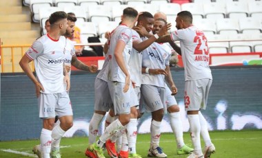 Antalyaspor, üst üste ikinci galibiyetini aldı! Antalyaspor 1 - 0 Altay