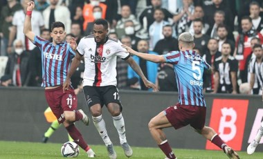 Beşiktaş-Trabzonspor maçında Bakasetas sakatlandı