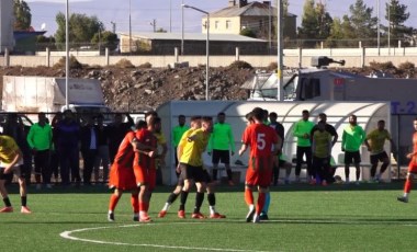 Muş’ta amatör lig futbol maçında kavga