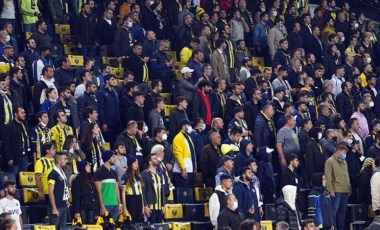 Fenerbahçe taraftarından Kayserispor'a alkış