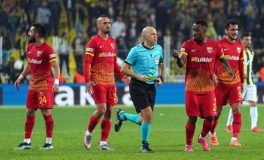 Kayserispor Asbaşkanı Ali Çamlı: Keşke bugün hakem konuşmasaydık