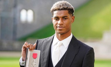 İngiltere, Rashford'a kraliyet nişanı verdi