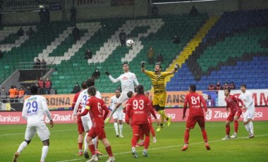 Çaykur Rizespor kupada da yok!