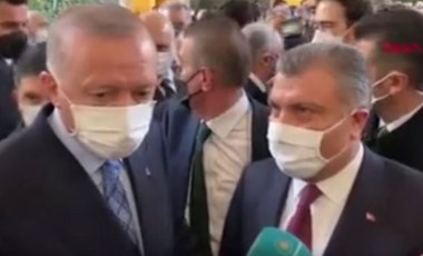 Erdoğan ve Koca arasında ilginç diyalog: 'Siz izin vermeden söyler miyim?'