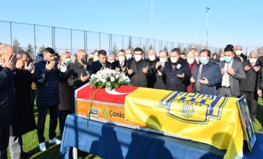 MKE Ankaragücü eski başkanı Cemal Aydın son yolculuğuna uğurlandı