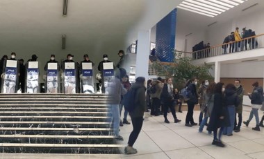 Ankara Üniversitesi'nde ‘ekonomik kriz' konulu forum düzenleyen öğrencilere gözaltı