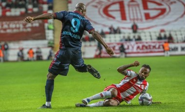 Trabzonspor'a Antalyaspor maçında sakatlanan Nwakaeme'den kötü haber geldi