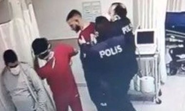 Alkollü geldiği hastanede doktora kafa atıp kaşını yardı