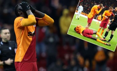 SON DAKİKA | Mbaye Diagne'den Galatasaray'a kötü haber! Kırık var...