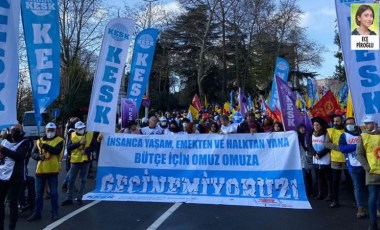 Binlerce emekçi sokağa çıktı: ‘Geçinemiyoruz’ diye haykırdılar