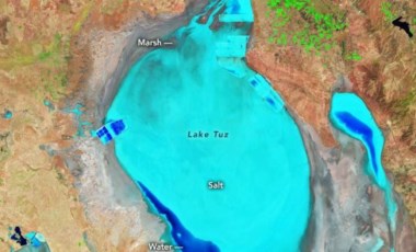 NASA’dan endişe yaratan Tuz Gölü paylaşımı