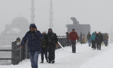 Meteoroloji'den İstanbul için soğukluk uyarısı: Tam 1o derece