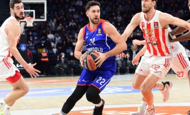 Anadolu Efes'ten Euroleague'de son saniye galibiyeti