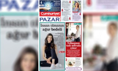 Cumhuriyet Pazar yepyeni içerikleriyle bu hafta da sizlerle!