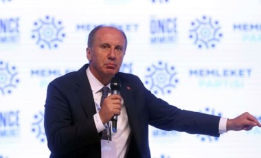 Memleket Partisi Genel Başkanı İnce'den 