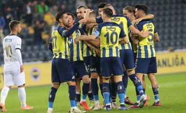 Fenerbahçe ilk yarıyı galibiyetle tamamladı!| Fenerbahçe 2-0 Yeni Malatyaspor