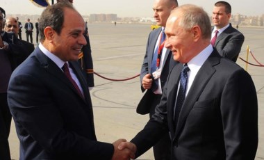 Abdulfettah Sisi ile Vladimir Putin görüştü