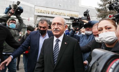 Kılıçdaroğlu'ndan TÜİK önünde sert sözler