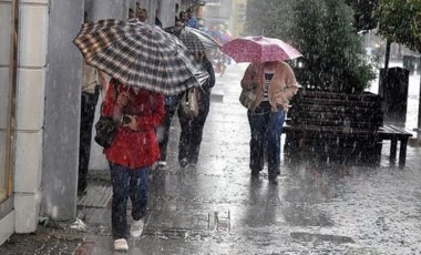 Meteoroloji'den sağanak yağış uyarısı (31 Aralık 2021)