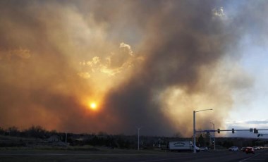 Colorado’da şiddetli yangın