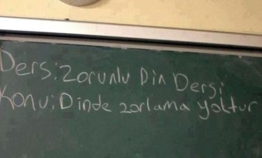 Okullara din dersi dayatması: 