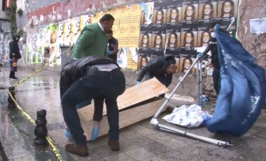 Beyoğlu'nda cadde ortasında ceset bulundu