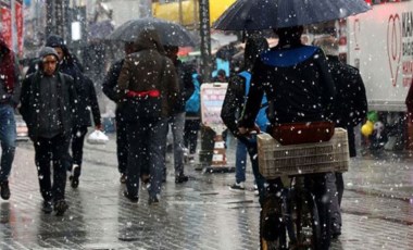 Meteoroloji kar yağacak bölgeyi açıkladı