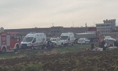 Suruç'ta tarım işçilerini taşıyan minibüs devrildi: 13 yaralı