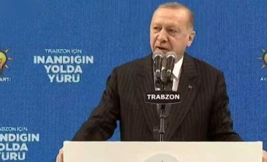 Erdoğan partisinin Trabzon İl Kongresi'nde: 