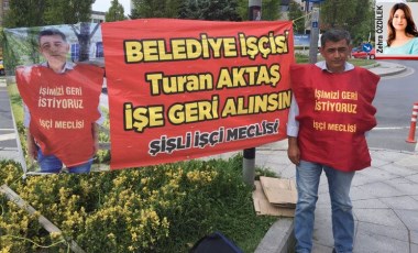 Şişli Belediyesi’ne hem ‘alacak’ hem ‘işe iade’ davası açtı