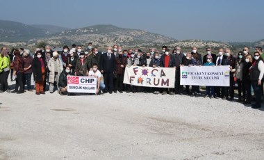 Foça'da santral tepkisi: Bu tesis tarımı bitirir