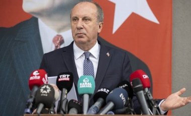 Muharrem İnce CHP'den istifa ettiğini açıkladı