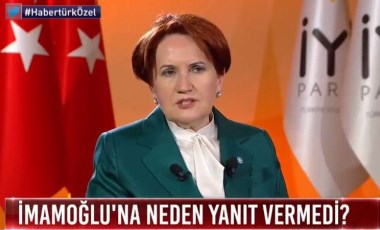 Akşener'den İmamoğlu'nun 8 Mart tweetine ilişkin açıklama