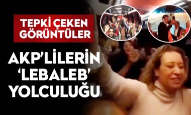 AKP kongresine 'lebaleb' onlarca otobüs... Ankara'ya yolculukta ne maske var ne mesafe